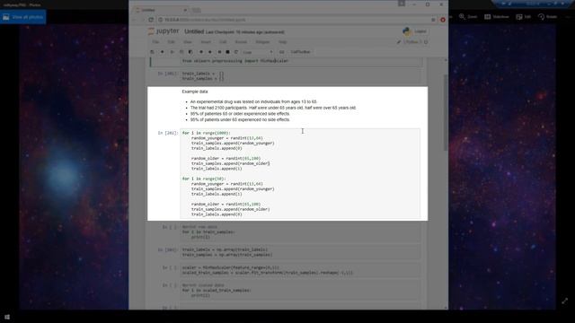 Preprocess data for training with Keras смотреть онлайн