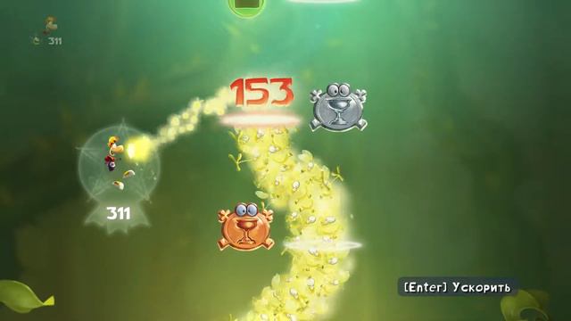 Прохождение Rayman Legends - История жабы - Спасите Аврору - Глубина - 600 футов - Часть 13 смотреть онлайн