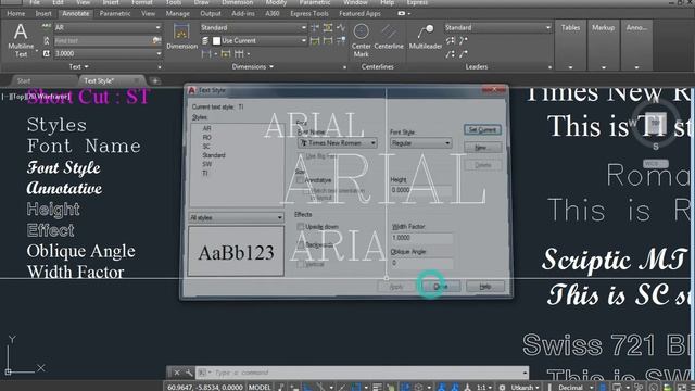 Text Style Command In AutoCAD In Hindi смотреть онлайн