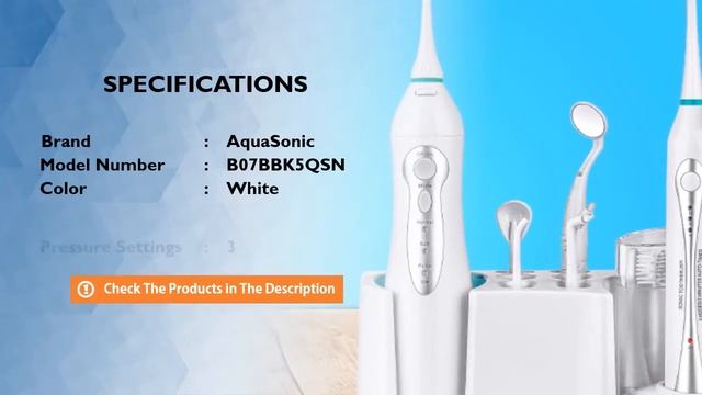 AquaSonic Electric Toothbrush & Smart Water Flosser - Best Electric Toothbrush with Water Flosser смотреть онлайн