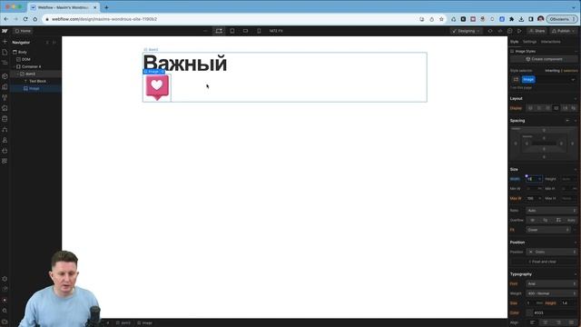 Неофициальный виджет Webflow DOM смотреть онлайн