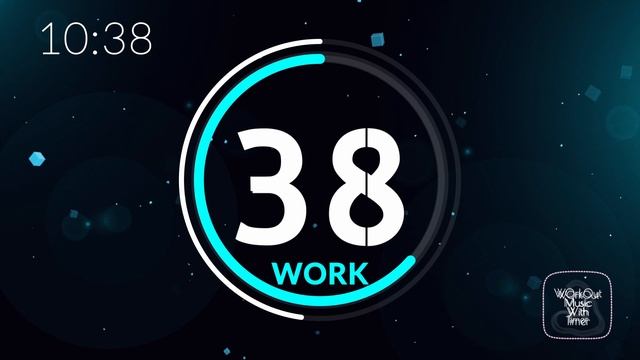 Interval Timer With Music | 60 sec rounds 15 seconds rest - 5 Beeps | Mix 100 смотреть онлайн