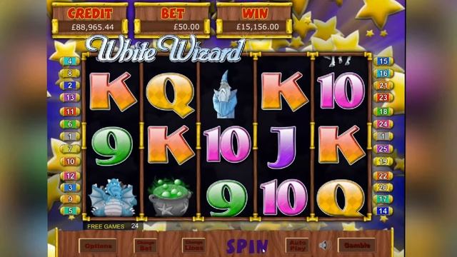 White Wizard Slots смотреть онлайн