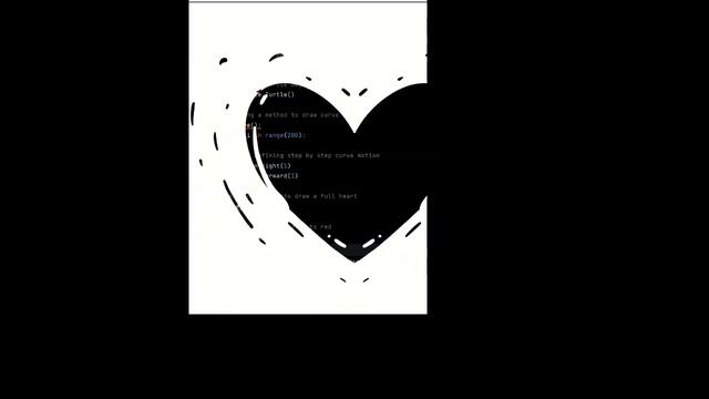 How Can Make Heart ❤️ Python ?? || How To Draw Heart Turtle Design ? || #howtomakeheartturtlepython смотреть онлайн