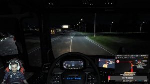 НОЧНОЙ РЕЙС ИЗ МОСКВЫ В КРАМОТОРСК | Euro Truck Simulator 2