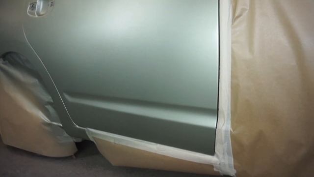 Toyota Prius, покраска переходами. Муки с краской. смотреть онлайн