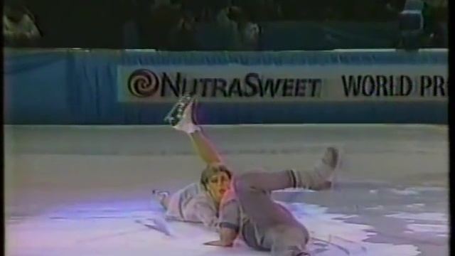Torvill & Dean (GBR) - 1984 World Pros, Ice Dancing, Artistic Dance (US, NBC) ("Encounter") смотреть онлайн