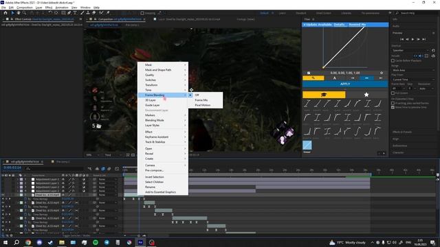 Time remap лагает | time remap lagging | решение проблемы в after effect смотреть онлайн