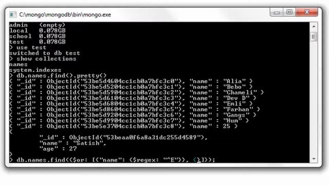 $or (Union) Operator: MongoDB смотреть онлайн