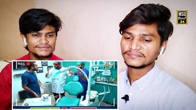 Doctor with patient prank | New funny Rection video | Msq React 24 #p4pakao #prankvideo #msqreact2 смотреть онлайн
