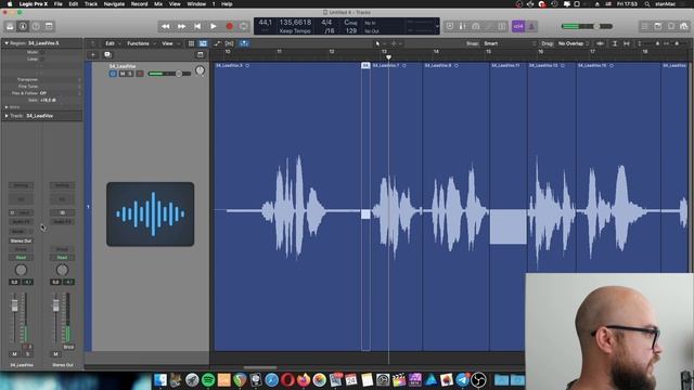 Автоматическое выравнивание громкости. Logic Pro X. смотреть онлайн