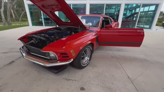 1970 Ford Mustang Boss 302 смотреть онлайн