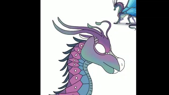 [Wings of Fire] Speedpaint Blue the SilkWing