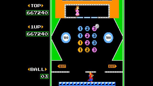 Pinball [NES] | Original Video Game | over 1,000,000pts 🎮 смотреть онлайн