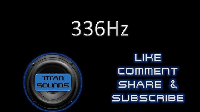 336Hz Mid Range Frequency BURP (Test Tone) смотреть онлайн