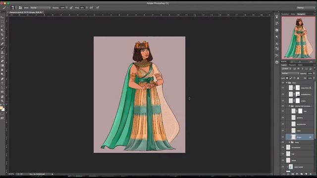 Let's Draw: Cleopatra смотреть онлайн