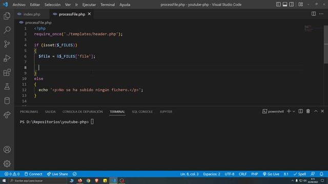 Aprendiendo php - $_FILES смотреть онлайн