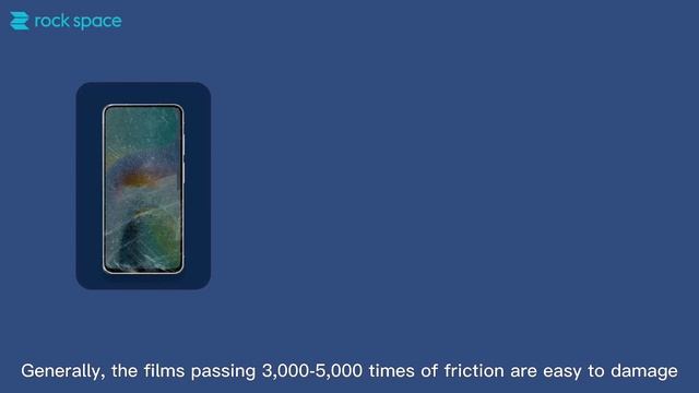Let’s test the wear resistance of rock space tempered glass film! смотреть онлайн