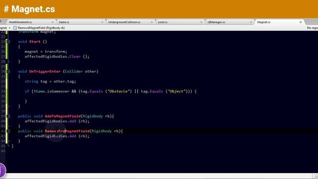 Make a Hyper Casual Game in Unity (Hole vs Colors) [ Part 6 ] - Magnet & Mobile Touch смотреть онлайн