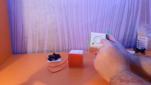 обзор музыкальной колонки Music mini Bluetooth speaker смотреть онлайн