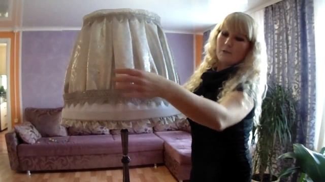Абажур для торшера своими руками ? Идеи для старого торшера ? смотреть онлайн