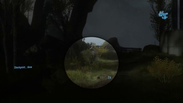How to kill the camo Elite in the first level of Halo Reach смотреть онлайн