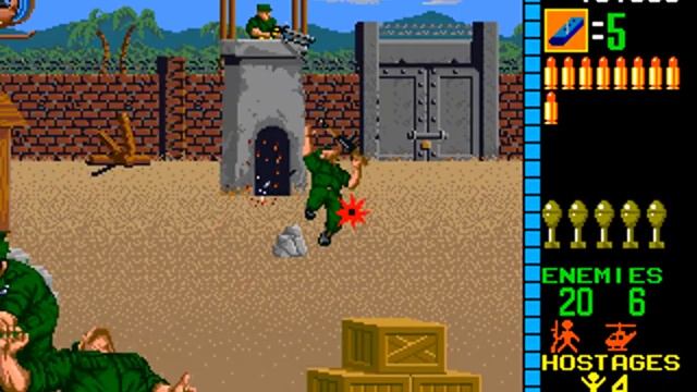 [MAME] Operation Wolf (with emulated TC0030CMD 'c-chip') смотреть онлайн