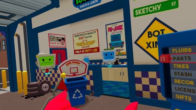 Вор захватил мою станцию в виртуальной реальности? - Job simulator смотреть онлайн