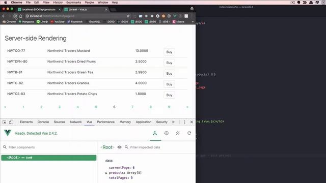 03 สอนพัฒนาเว็บแอพด้วย Laravel 5 and Vue.js - Server-side Rendering with Pagination смотреть онлайн