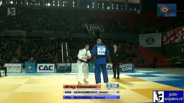 Dmitri Gerasimenko (SRB) - Vincent Massimino (FRA) [-90kg]