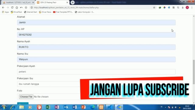 Aplikasi sistem informasi akademik sekolah berbasis web free part 3 смотреть онлайн
