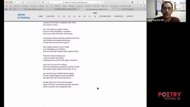 PFS 2021: Atelier of Healing: Poetry About Trauma and Recovery (Part 1) смотреть онлайн