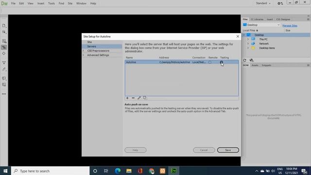 How to Connect Dreamweaver to XAMPP / localhost latest 2021 смотреть онлайн