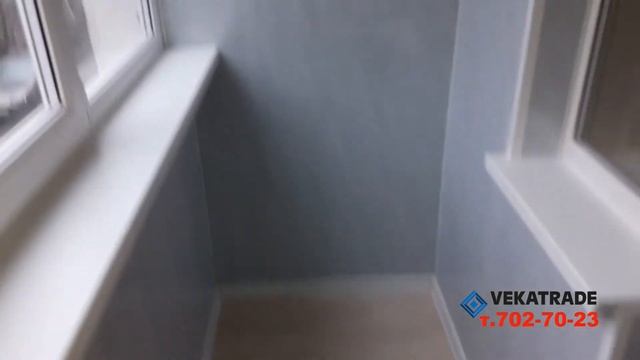 Лоджия 504 серии 2,4 метра отделка панелью ПВХ смотреть онлайн