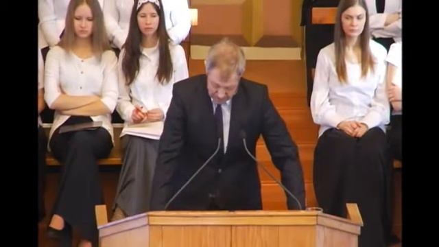 Утреннее богослужение 23.02.2014