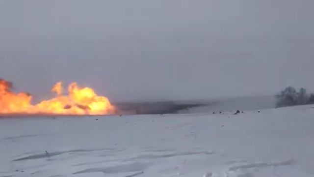 газ горит Оренбург!!! смотреть онлайн