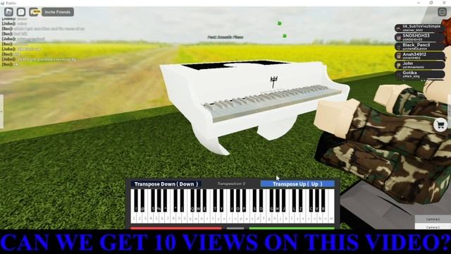 Roblox piano RUSH E tutorial. (the sheets are in the link to the discord server) смотреть онлайн