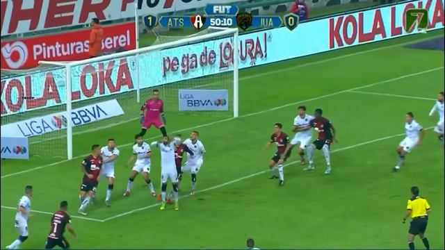 Gol Edson Rivera | Atlas FC 1 - 0 Juárez | Liga MX - Apertura 2019 - Jornada 1 | смотреть онлайн