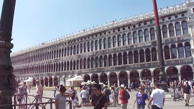 Италия, Венеция, площадь Св. Марка смотреть онлайн