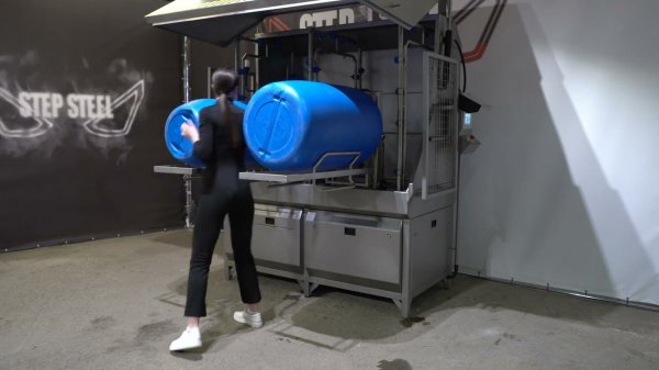 машина мойки бочек STEP 40