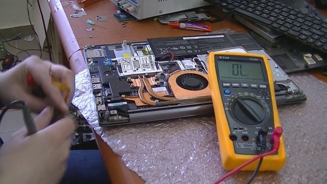 Длинное видео о ремонте и диагностике ноута Самсунг. смотреть онлайн