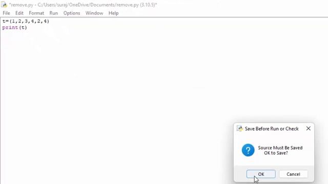 How to remove duplicate values from tuple data type in Python@COMPUTEREXCELSOLUTION смотреть онлайн