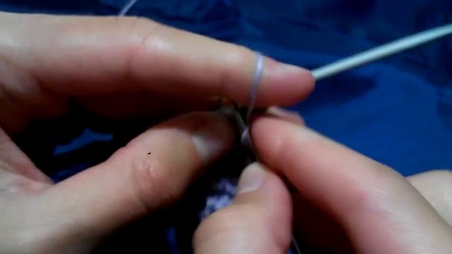 Вязание косы на 16-ти петлях. смотреть онлайн