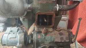 Запуск ретро двигателя ШААЗИС УЗМД "Л 3/2"