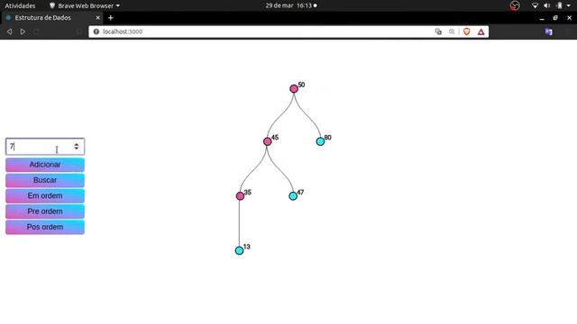 BINARY TREE REACT смотреть онлайн