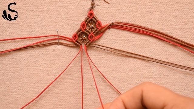Macramé earrings | Step by Step Tutorial | Macramé pattern | How to make earrings at home смотреть онлайн