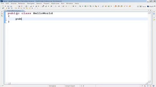 Print Hello World in Java смотреть онлайн