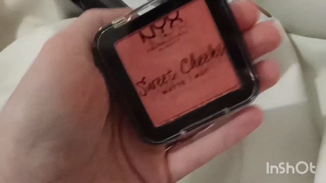 распаковка покупок и как прошел мой день. не покупайте NYX Blush