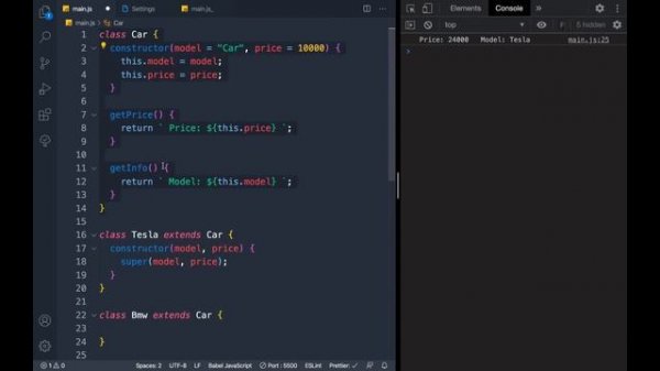Class в Javascript | классы в Java Script | Mario Dev