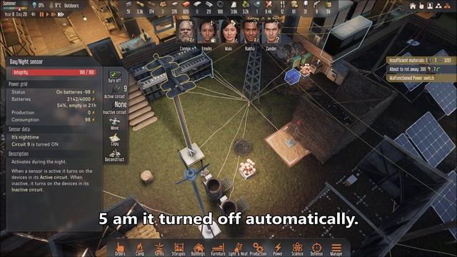 Stranded: Alien Dawn │ DAY/NIGHT SENSOR - How Does it Work? - Guide 2023 смотреть онлайн